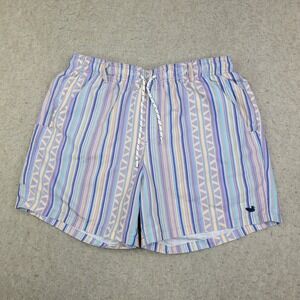 Southern Marsh Multicolor Striped Men's Swim Trunks